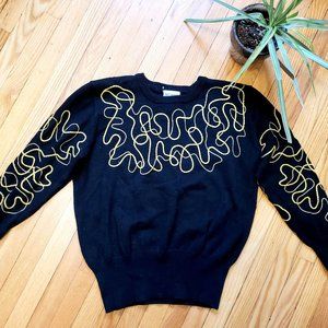 Vintage patterned Mondi sweater